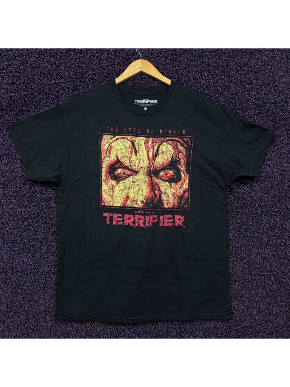 Damien Leone's Terrifier Art the Clown T-Shirt Size Extra Large